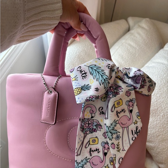 Coach Pink Pillow Tote Excellent condition NWOT - Picture 10 of 10